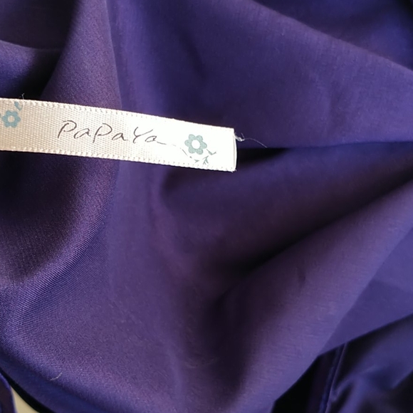 Ruffle purple top - Picture 4 of 4